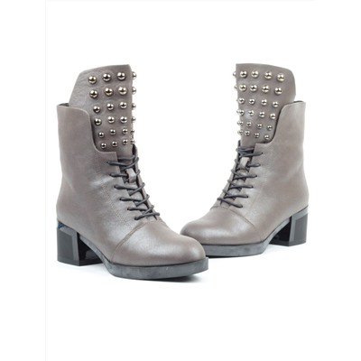 04-105E6G17 8J71M Ботинки зимние женские (натуральная кожа, натуральный мех)