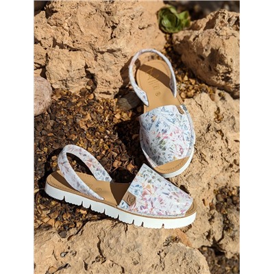 AB.Zapatos · 502 Samanta · Blanco+AB.Z · Pelle · 21-20 (370) BEIG
