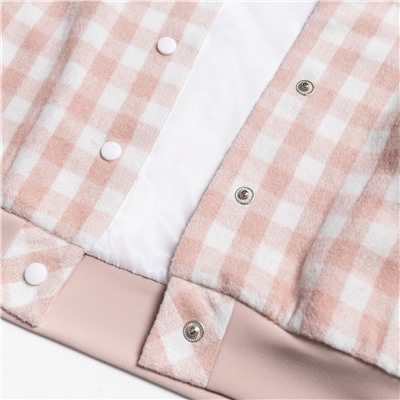 Бомбер на подкладе, Движение вперед (розовый)