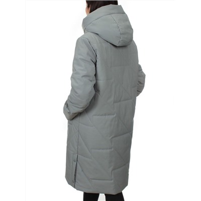 1132 GRAY Пальто зимнее облегченное женское (холлофайбер 150 гр.)