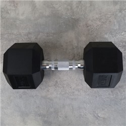 Гантель гексагональная Woohooo Pump / WP-12,5В / 12,5 кг / черный / уп1