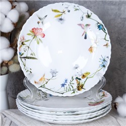 Набор тарелок 6 штук 190 мм / LHP-75XN (7008) /12/ Райский сад