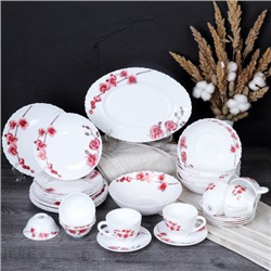 Столовый набор 36 предметов / 36/LHP-FW4 (6755) /уп 2/ Орхидея на ветке