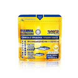 FUJIMA Омега 3 + витамин Д3 (60 дней)
