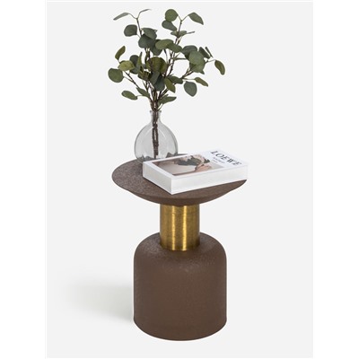 Столик журнальный «Какао с золотом», 40.5×40.5×47 см