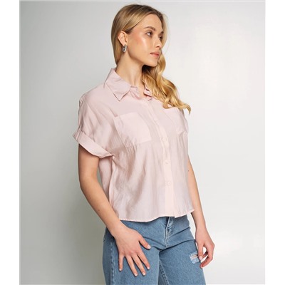 Рубашка #КТ807 (5), пудровый