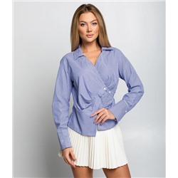 Блуза #КТ2698, синий