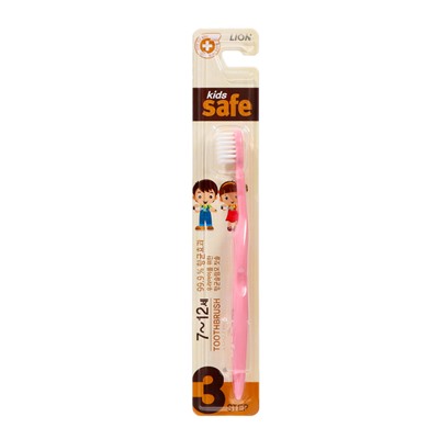 Зубная щетка Kids safe, детская, 7-12 лет, микс