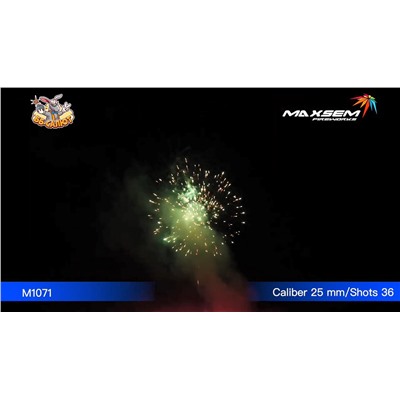 Фейерверк M1071 Крутой праздник / Shape Shifter (1" х 36)
