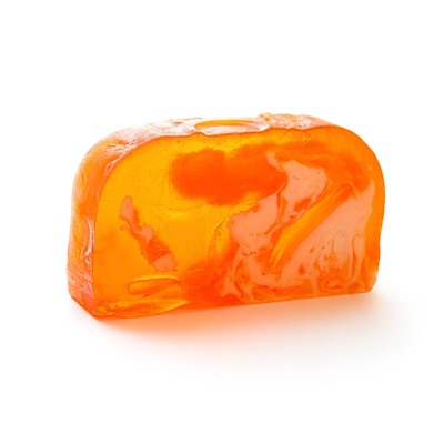 Натуральное мыло ручной работы Оранжевое настроение (мандарин), ~100 г