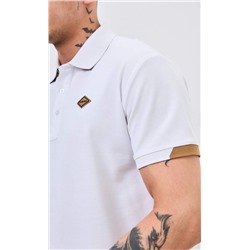 Футболка-поло P411-07-500 white