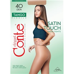 CONTE TANGO 40 Колготки женские без шортиков с эффектом «satin touch»