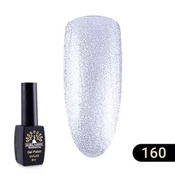 Гель лак Global Fashion BLACK ELITE 160, 8 мл