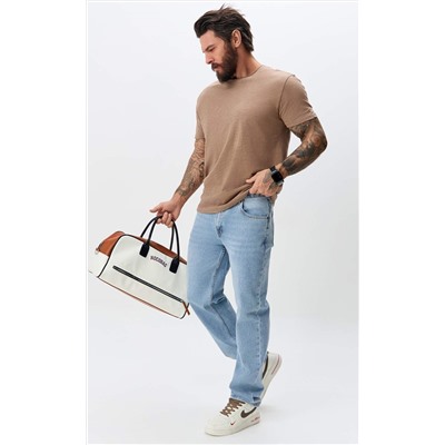 Джинсы муж. F611-0181 l.blue