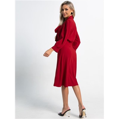 Платье Берта (красное) П15494-34М