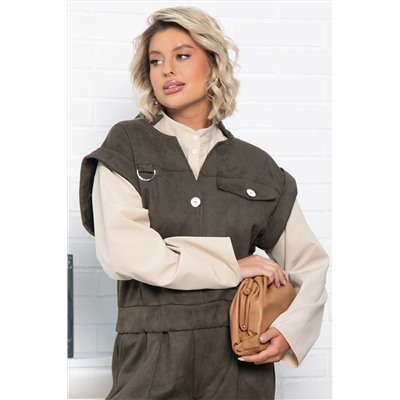 Жилет Лора (зеленый) Б15031-39М