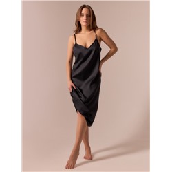 Сорочка ночная женская SL HOME Tensel Home, чёрная