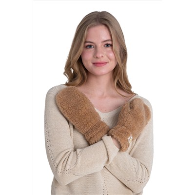 Варежки меховые на резинке СAMEL