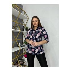 Блузка 81-45* из бамбука (розочки)