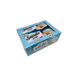 Нежные хрустящие вафли со вкусом ванили от Sando Creamy Vanilla Wafers 3.5 гр x 12 шт