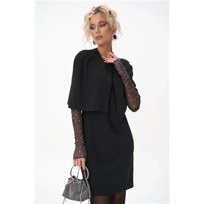 Жакет-кейп Лола (черный)