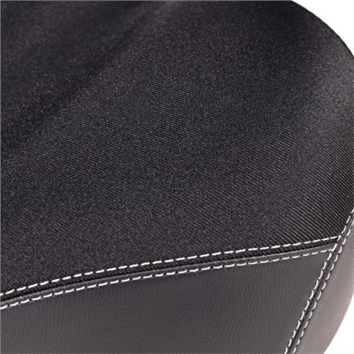 Седло велосипедное комфортное COMIRON MONACO NIGHT N667-1 270x195, Технологии: DW, ED, Soft surface, Эластомер, Верх: лайкра, Цвет: Чёрный/уп 20/