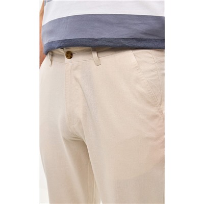 Брюки лен F511-0851 l.beige