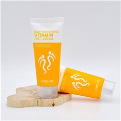 Lebelage Увлажняющий крем для ног с витаминами / Daily Moisturizing Vitamin Foot, 100 мл