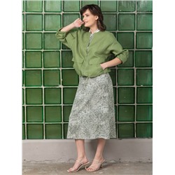 Жакет бомбер на молнии