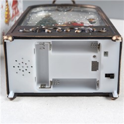 Светильник настольный новогодний 13х7х34 см  музыкальный / NG206-37 /уп 6/АКЦИЯ