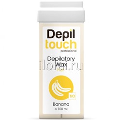 Тёплый воск с нежным ароматом «Банан» Depiltouch 100 мл