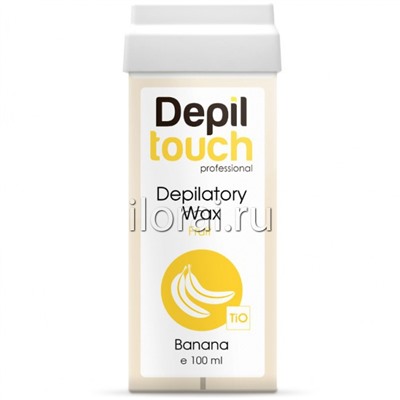 Тёплый воск с нежным ароматом «Банан» Depiltouch 100 мл