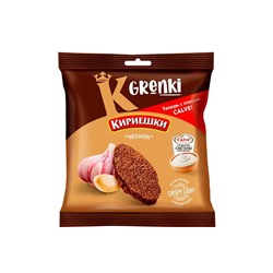 «Кириешки», гренки со вкусом «Чеснок» и соусом со вкусом сметаны «Calve», 70 г