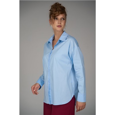 Рубашка Аркада (голубой)