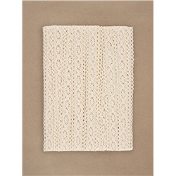 Кружево вязаное, 25 мм, 15±1 м, бежевое