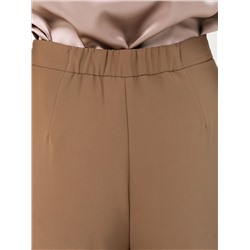 Брюки-палаццо серо-коричневые