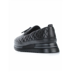 03-5016-3 BLACK Полуботинки женские (натуральная кожа)