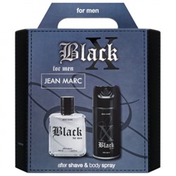 Набор JEAN MARC X-Black (Лосьон п/б 100мл. + Спрей 150мл.)