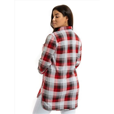 445 Туника "Красная клетка"