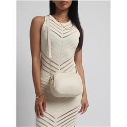 Женская кожаная сумка Richet 2819LG 891 Бежевый
