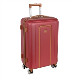 Чемодан S пластик малый РР5509 (3-ой) 24" (Бордовый)