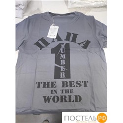 Футболка мужская Папа, размер 44