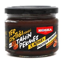 Кунжутная паста с виноградным пекмезом и арахисовой пастой, Koska, 320 г