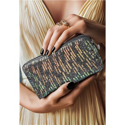 Косметичка с пайетками