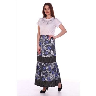 155 Юбка "Цветы""