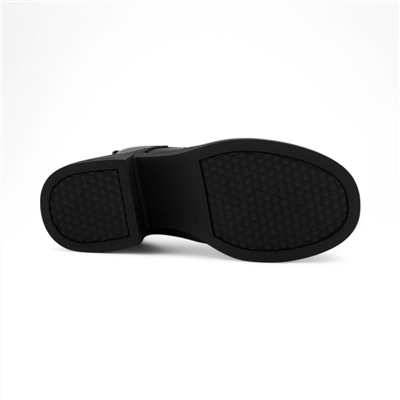 Ботинки из натуральной кожи РСТ261-1 черные