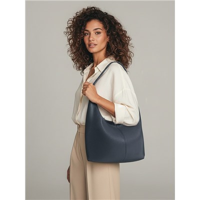 Женская кожаная сумка Richet 3272LG 767 Синий