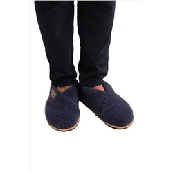 ТЕПЛУШИ  меховые цвет ИНДИГО (ВОЙЛОК)