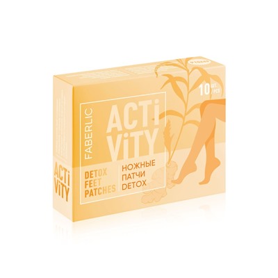 Ножные патчи Detox с имбирем