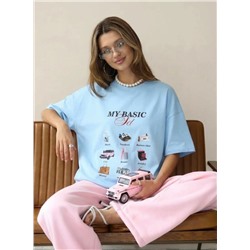 Футболка OVER SIZE (хлопок)